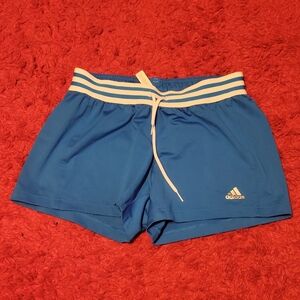***BARELY WORN*** Blue Adidas sportswear shorts womens size small